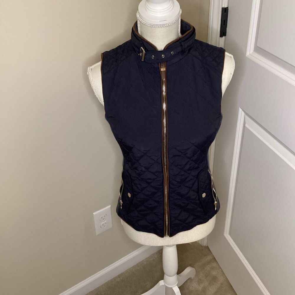 ladies Zara Quilted Vest small‎ black